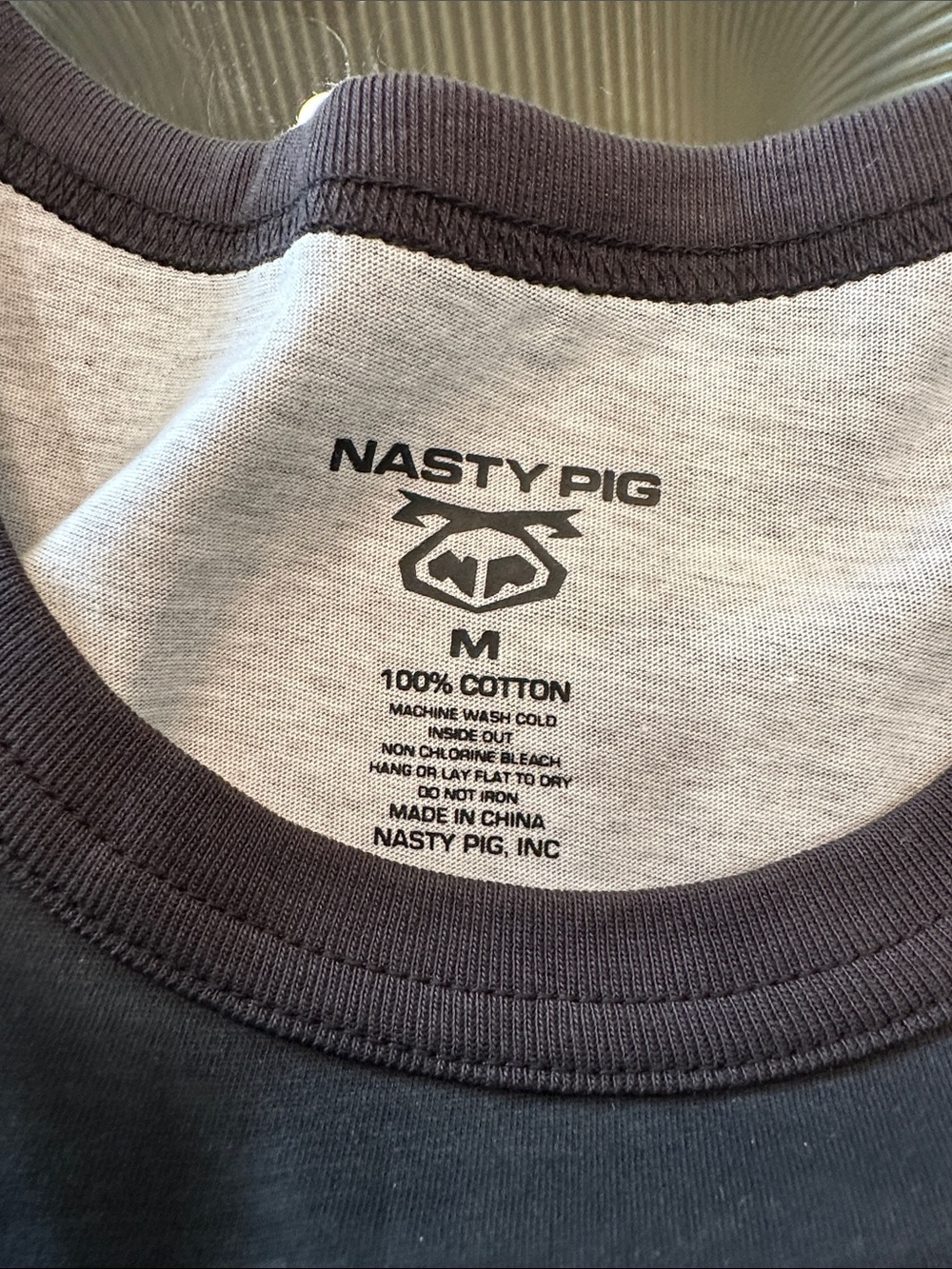 NWT Nasty Pig Black & White Graphic shredder Tank - Picture 3 of 6